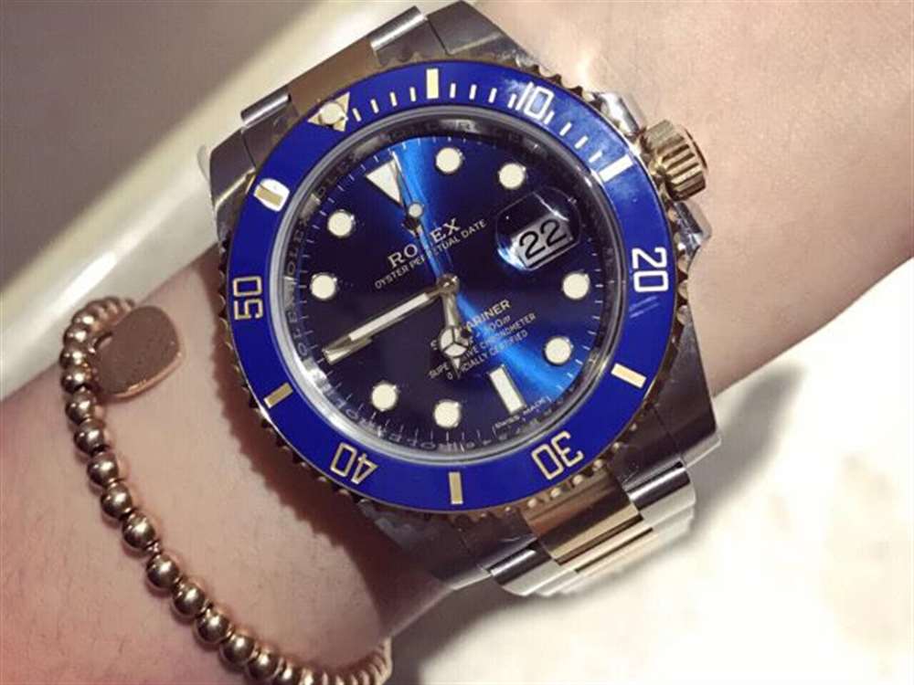 D1厂劳力士潜航型系列间金水鬼-最强D1厂包金王