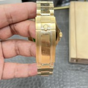 C/Clean Factory Rolex Full Gold Blue Ghost/41mm Full Gold Blue Submariner
