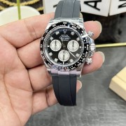 C/Clean Factory Rolex Daytona series/40mm silver case with diamond dial