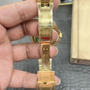 C/Clean Factory Rolex Full Gold Blue Ghost/41mm Full Gold Blue Submariner