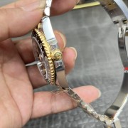 C/Clean Factory Rolex Greenwich Series/40mm two-tone gold watch.