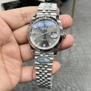 C/Clean Factory Rolex Datejust Series/41mm Grey Diamond