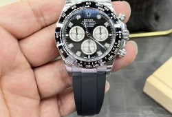 C/Clean Factory Rolex Daytona series/40mm silver case with diamond dial