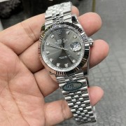 C/Clean Factory Rolex Datejust Series/41mm Grey Diamond