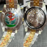 C/Clean Factory Rolex Greenwich Series/40mm two-tone gold watch.