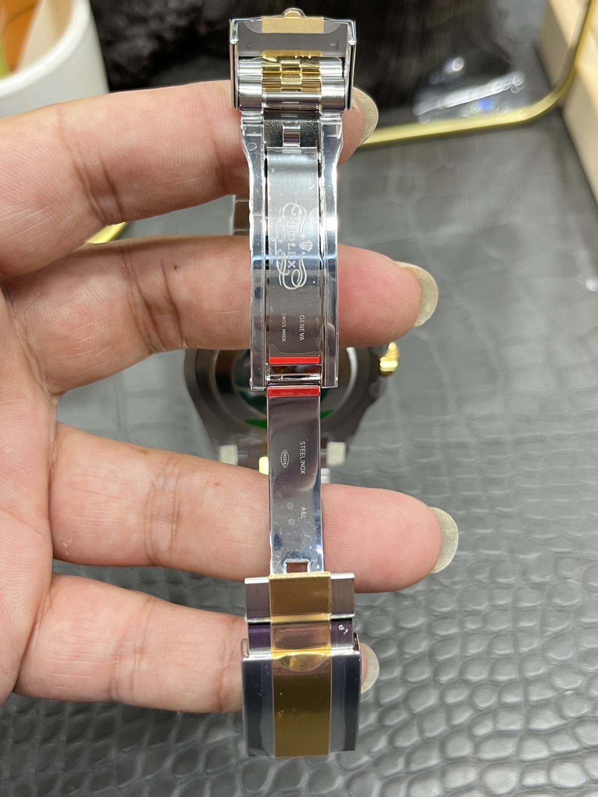 C/Clean Factory Rolex Greenwich Series/40mm two-tone gold watch.  第8张