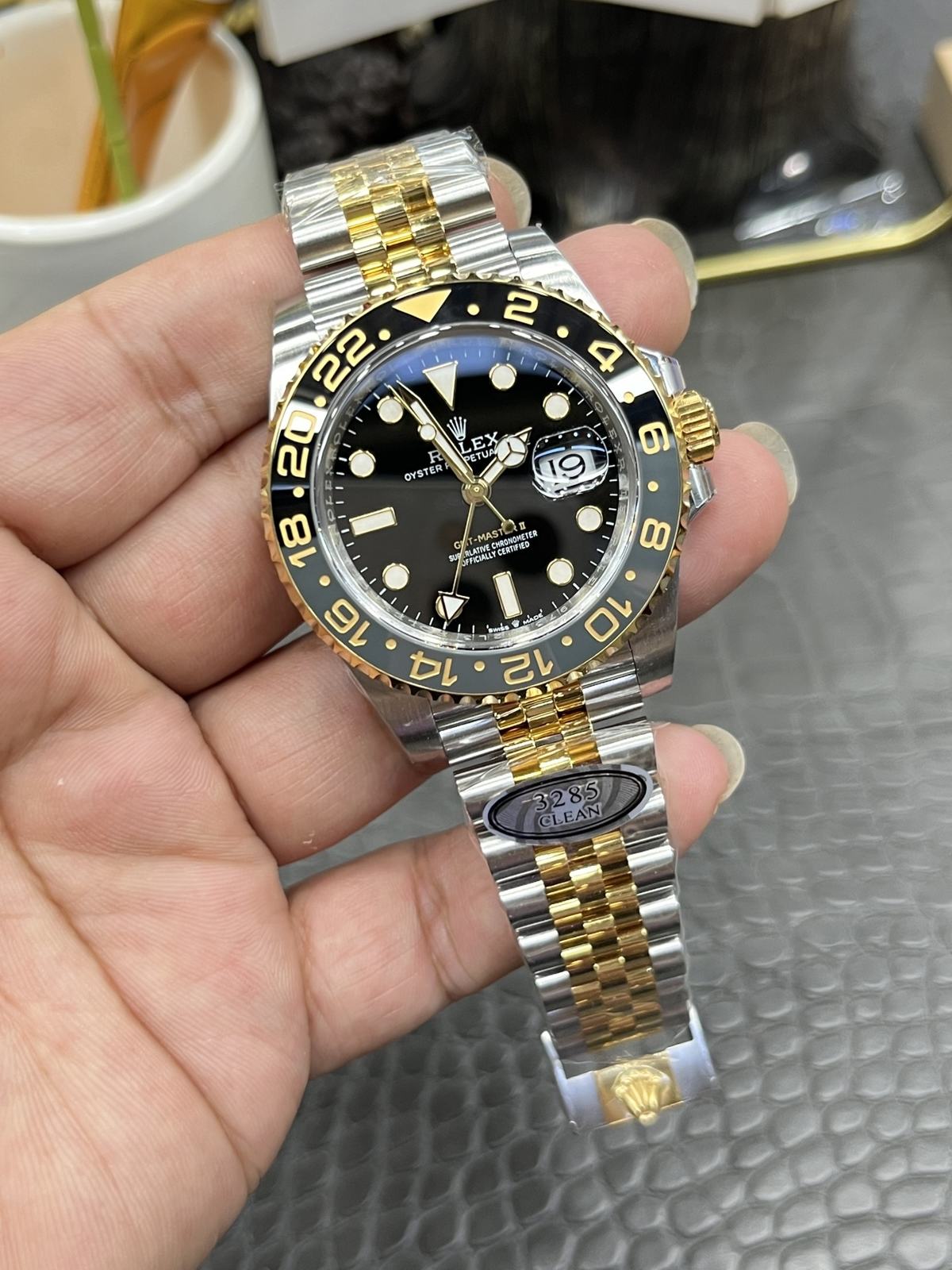 C/Clean Factory Rolex Greenwich Series/40mm two-tone gold watch.  第3张