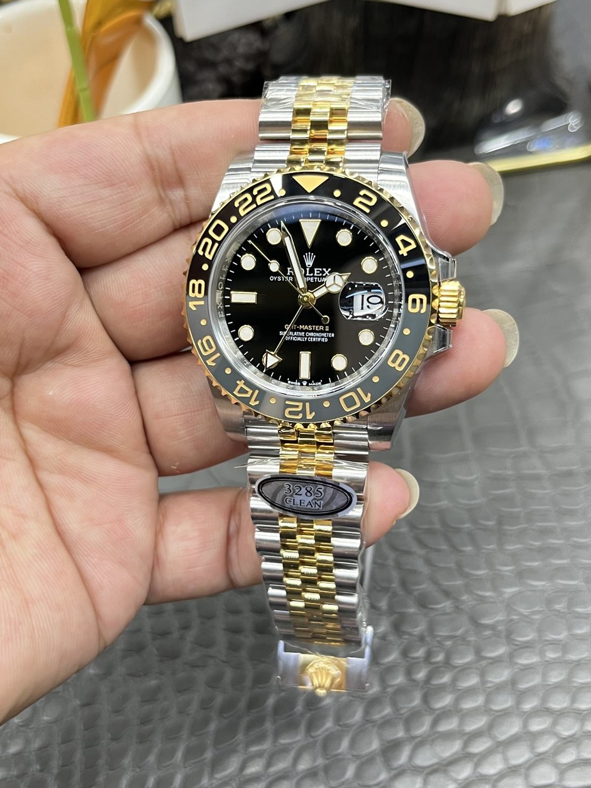 C/Clean Factory Rolex Greenwich Series/40mm two-tone gold watch.  第2张