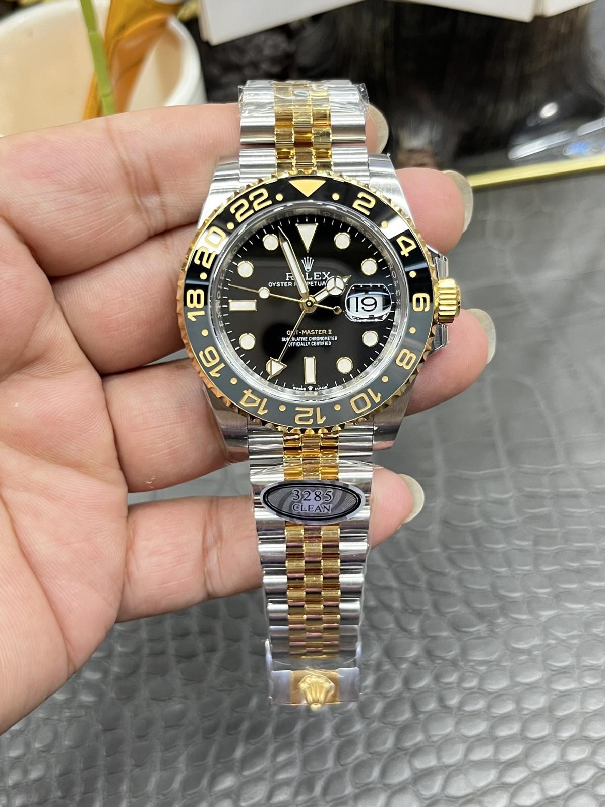 C/Clean Factory Rolex Greenwich Series/40mm two-tone gold watch.  第1张