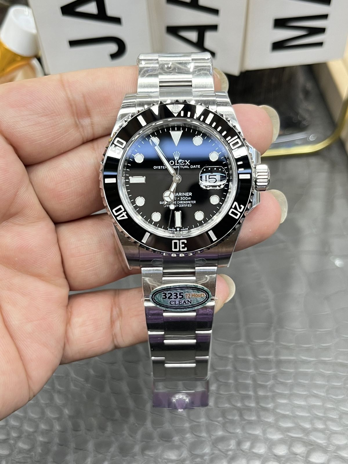 C/Clean Factory Rolex Submariner/41mm Black Submariner  第1张
