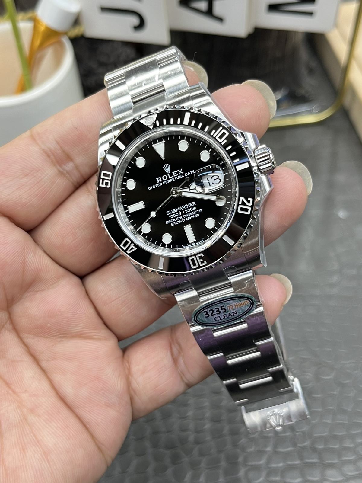 C/Clean Factory Rolex Submariner/41mm Black Submariner  第5张