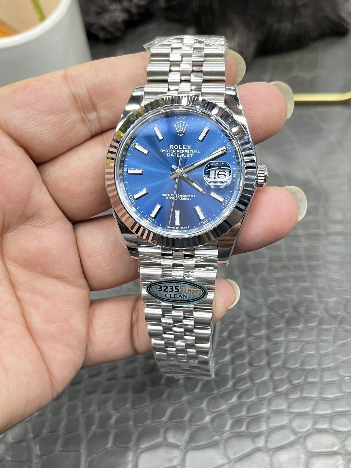 C/Clean Factory Rolex Datejust series/41mm Blue Datejust  第2张