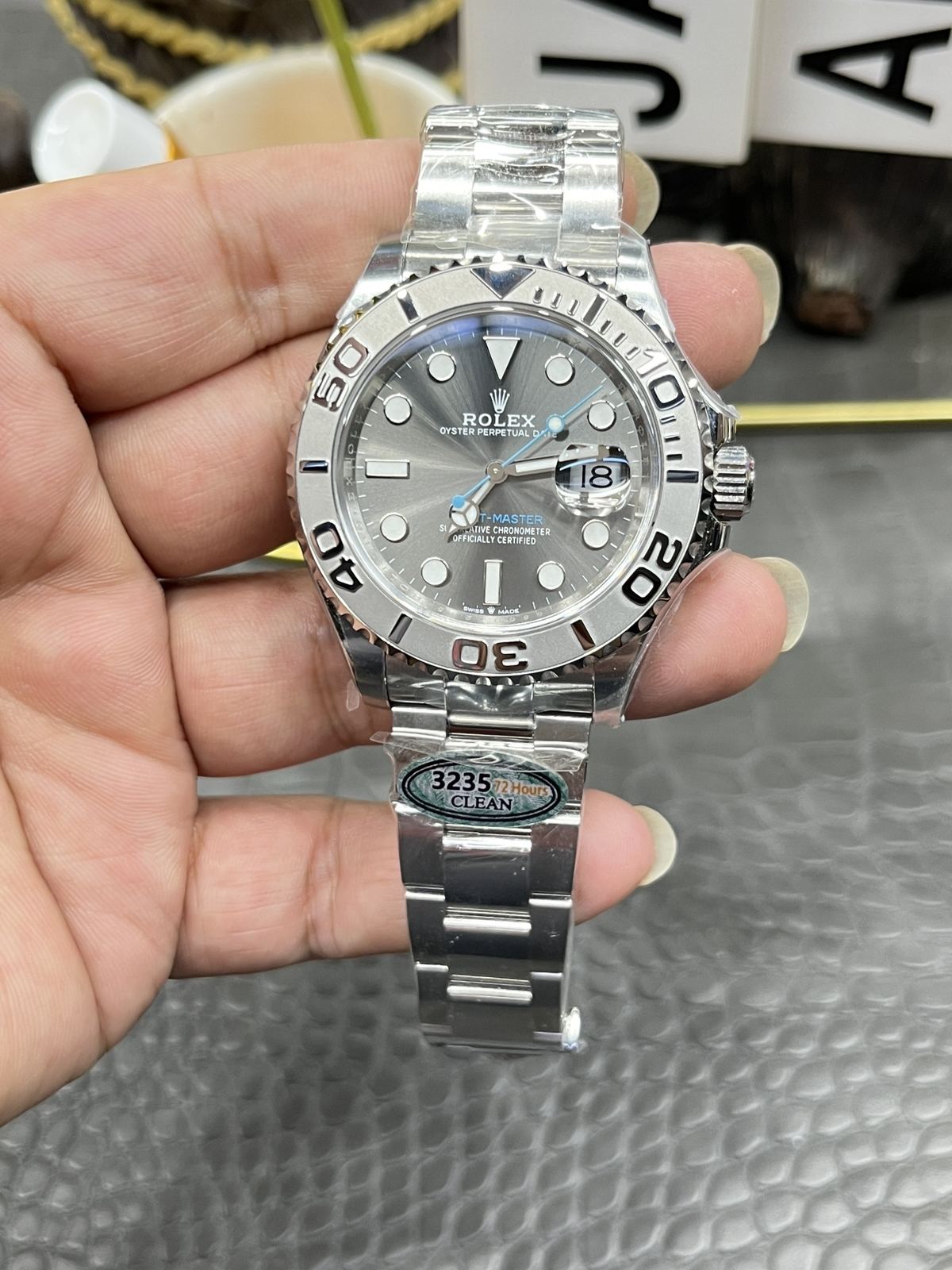 C/Clean Factory Rolex Grey Yacht/40mm  第2张