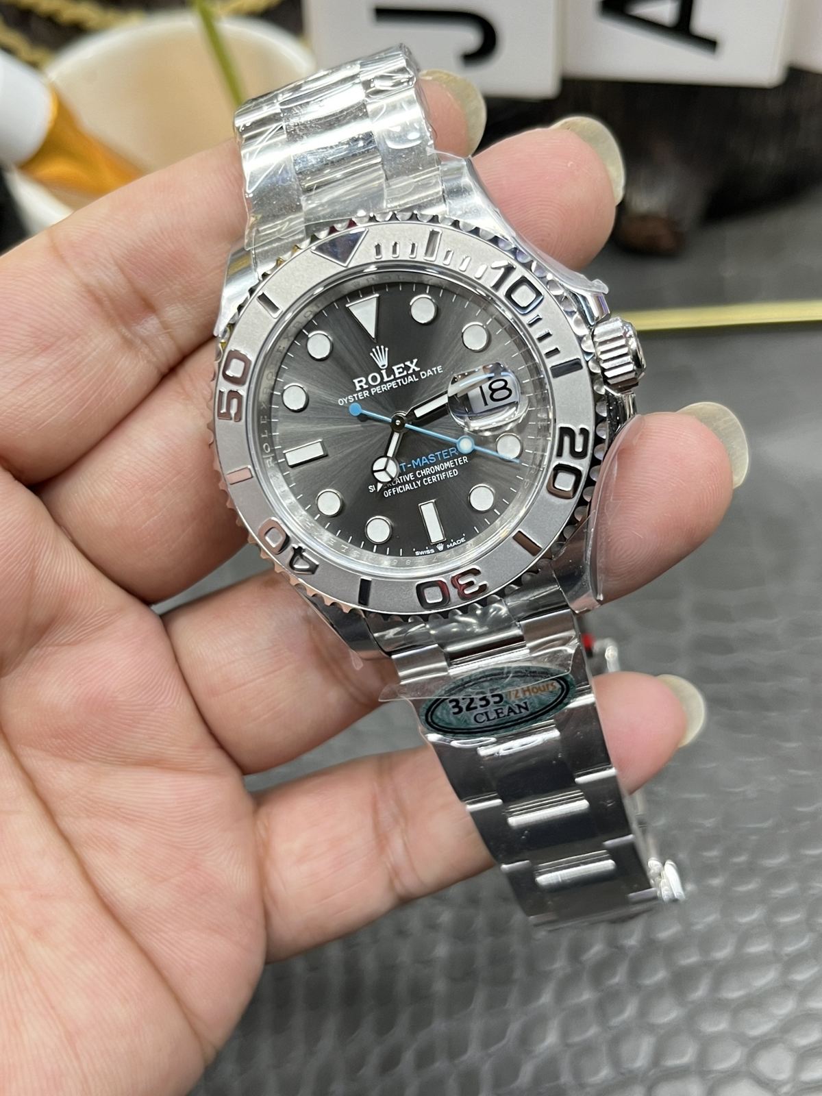 C/Clean Factory Rolex Grey Yacht/40mm  第5张
