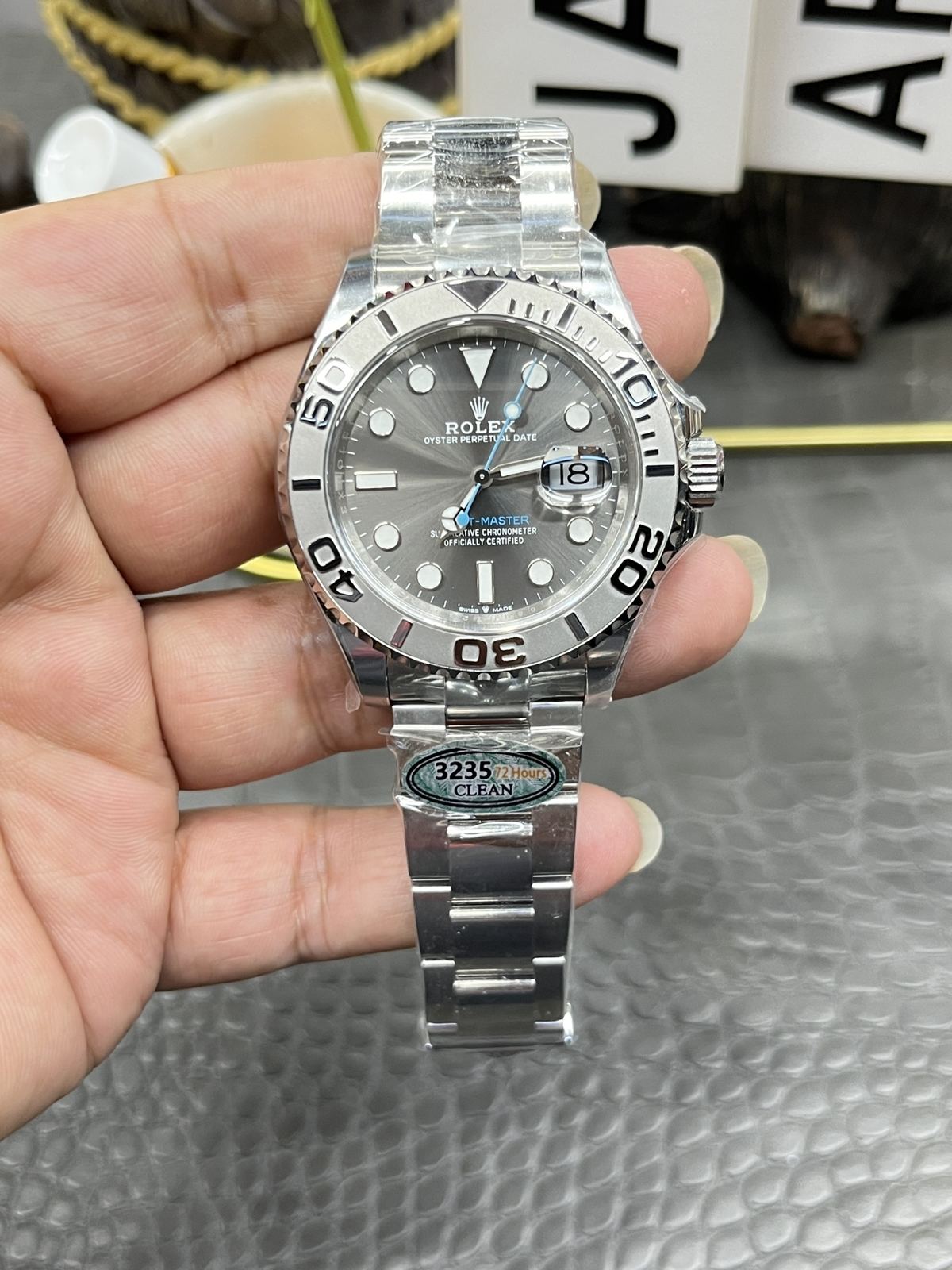 C/Clean Factory Rolex Grey Yacht/40mm  第1张
