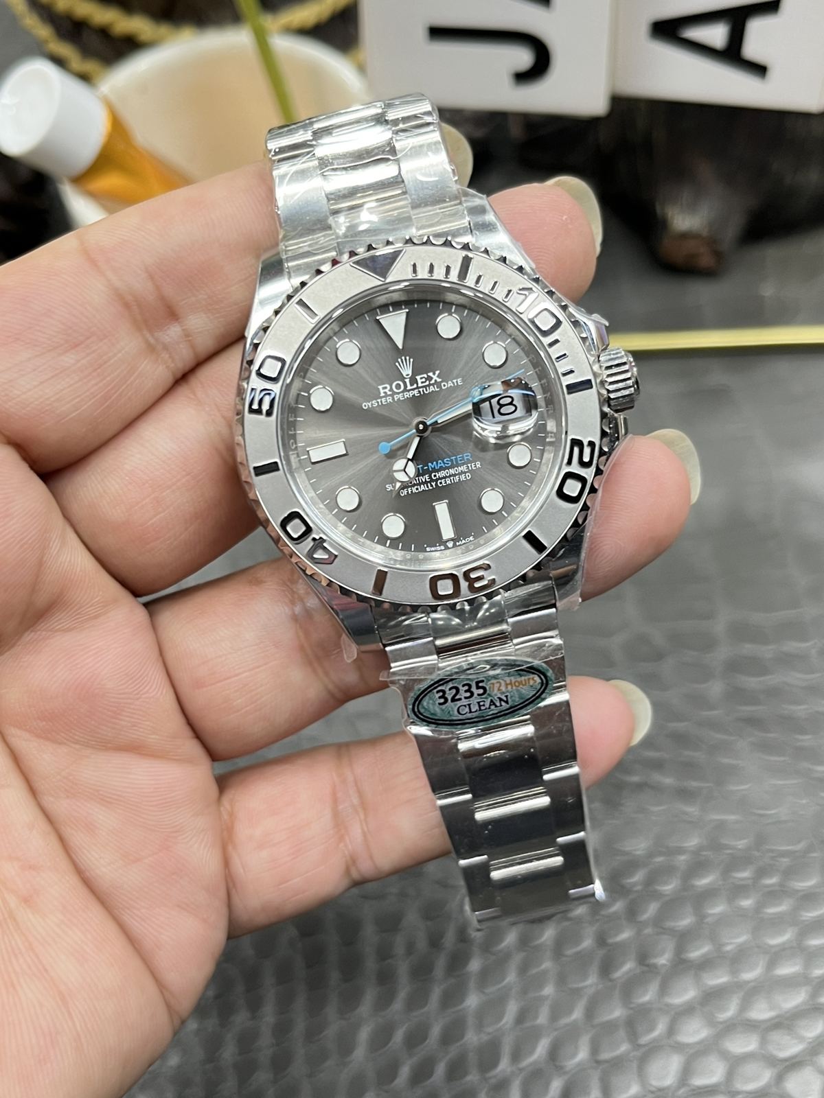 C/Clean Factory Rolex Grey Yacht/40mm  第3张