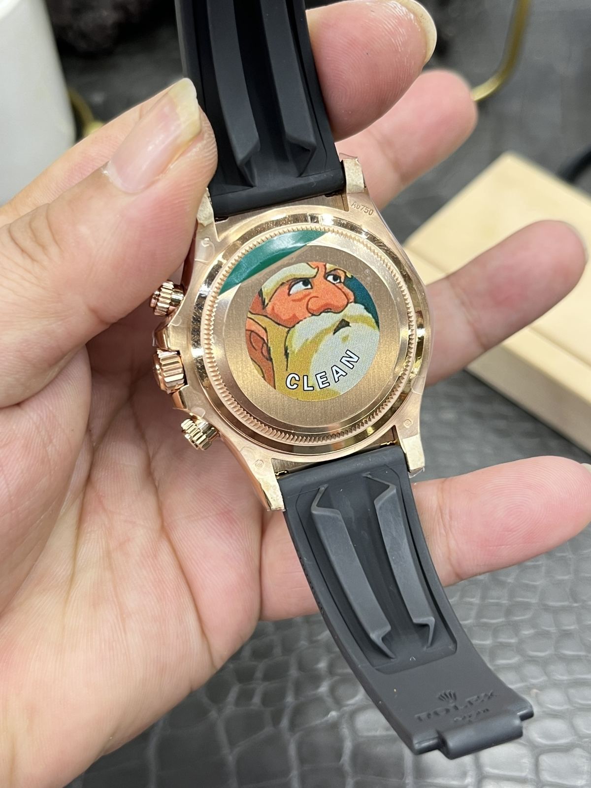 C/Clean Factory Rolex Daytona Series/40mm Rose Gold Diamond Dial  第7张