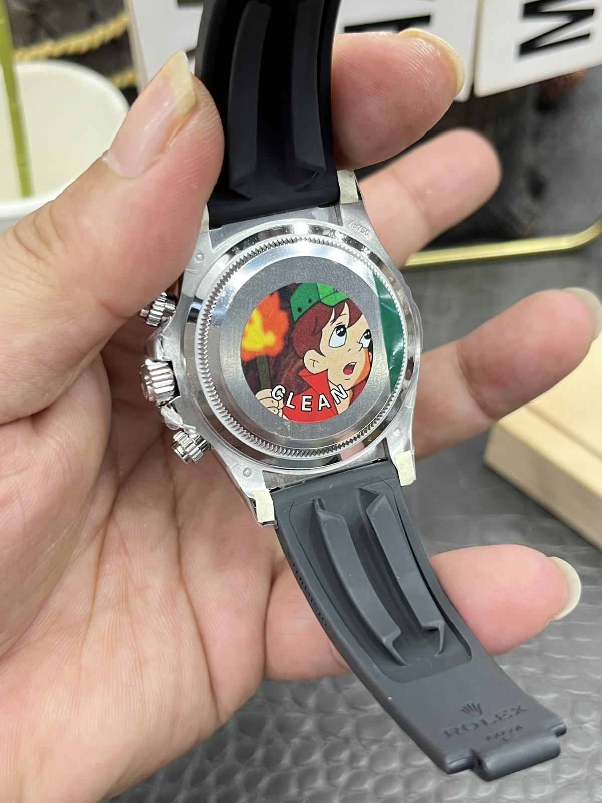 C/Clean Factory Rolex Daytona series/40mm silver case with diamond dial  第7张