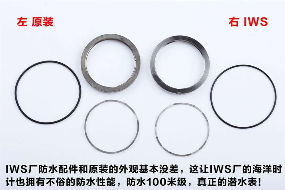 IWS厂万国四分之一黄白和正品对比评测 第11张