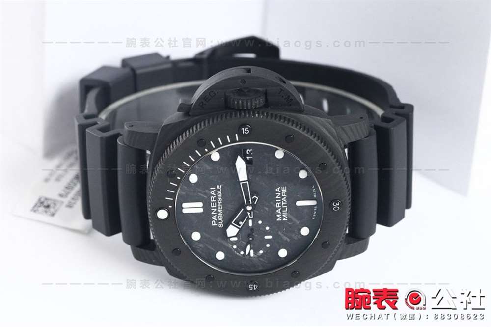 VS厂沛纳海PAM979会一眼假吗?VS厂沛纳海979全碳纤维复刻表评测 第3张