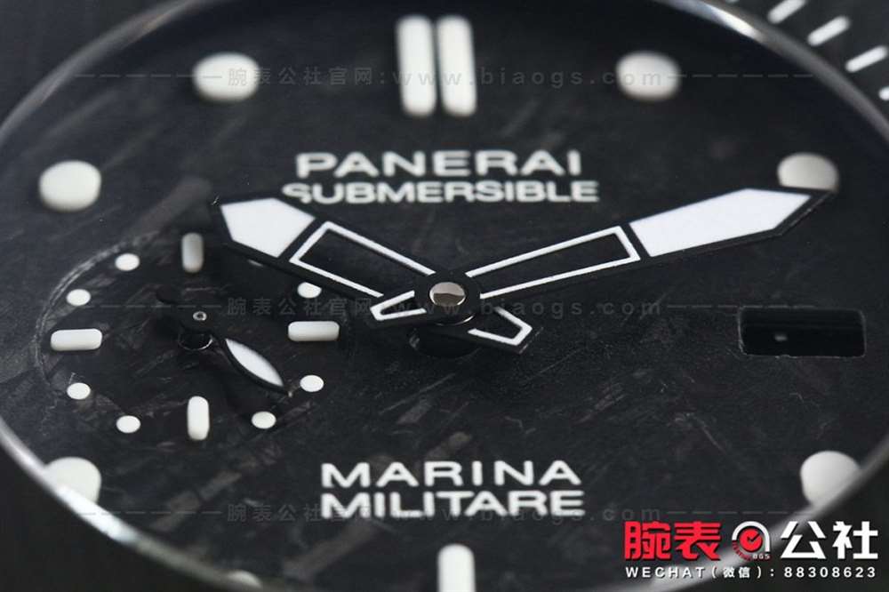 VS厂沛纳海PAM979会一眼假吗?VS厂沛纳海979全碳纤维复刻表评测 第7张