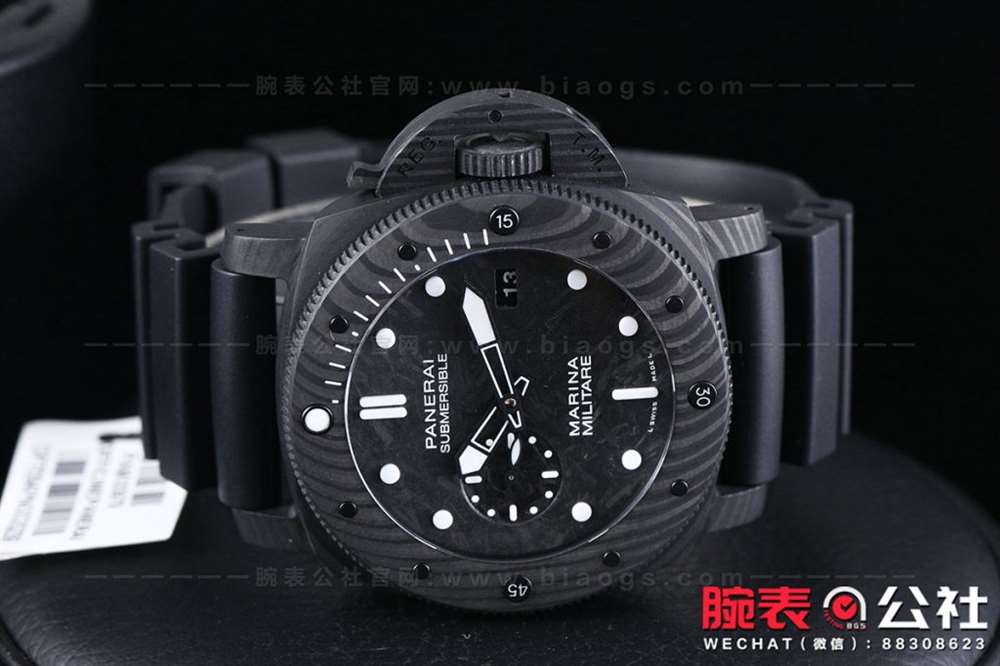 VS厂沛纳海PAM979会一眼假吗?VS厂沛纳海979全碳纤维复刻表评测 第14张