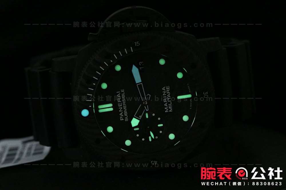 VS厂沛纳海PAM979会一眼假吗?VS厂沛纳海979全碳纤维复刻表评测 第15张