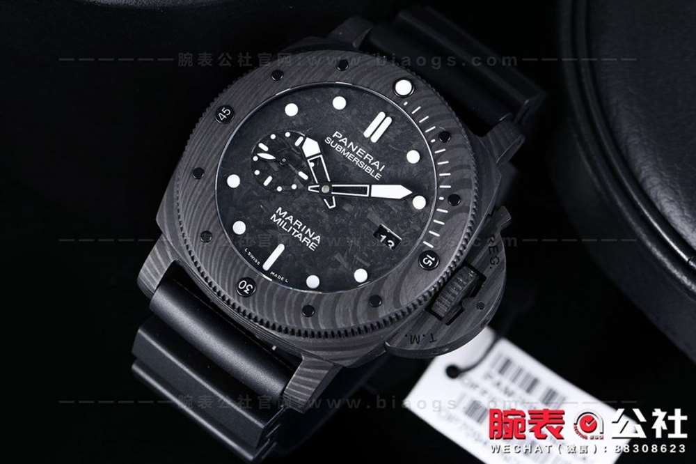 VS厂沛纳海PAM979会一眼假吗?VS厂沛纳海979全碳纤维复刻表评测 第17张