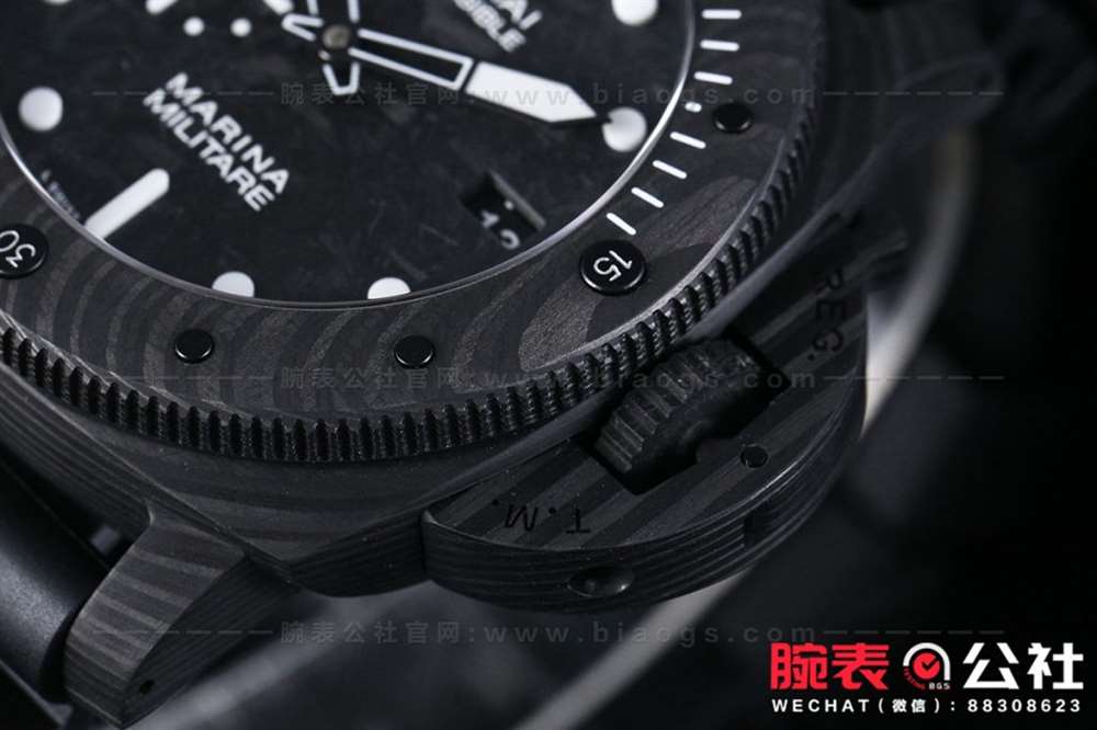 VS厂沛纳海PAM979会一眼假吗?VS厂沛纳海979全碳纤维复刻表评测 第21张