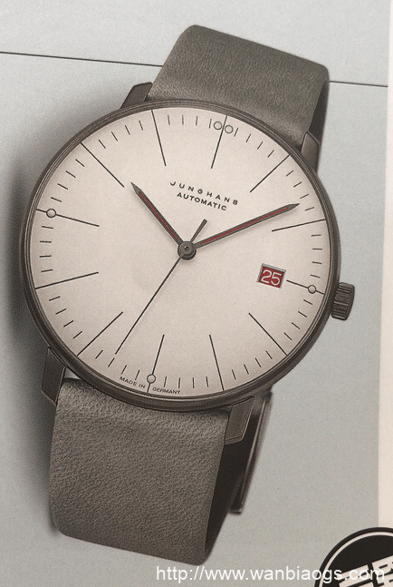 包豪斯周年庆JUNGHANS-全新自制机芯FREDERIQUE CONSTANT