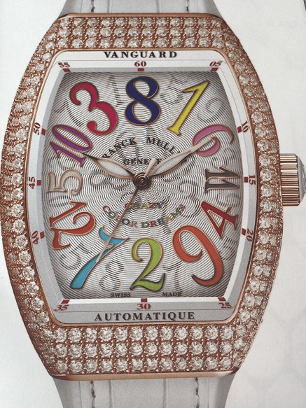 法穆兰 Vanguard Crazy Hours腕表