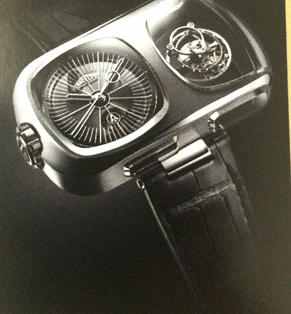Angelus限量制造25块的U10 Tourbillon lumiere腕表
