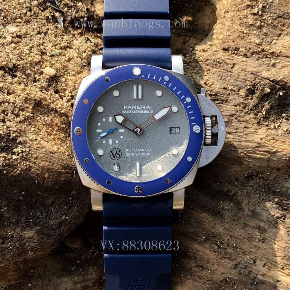 VS厂沛纳海2019蓝主角PAM959新品发布 第5张