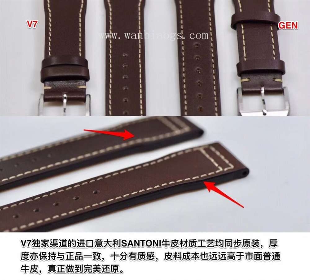 V7厂万国马克18腕表“真芯”对比评测 第7张