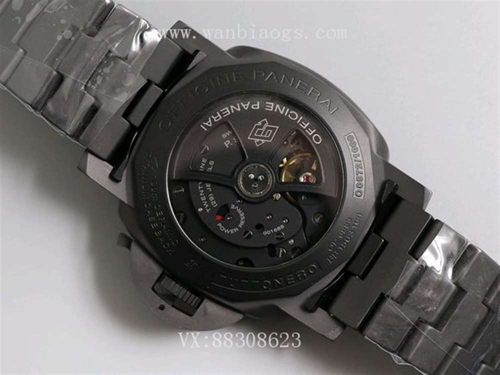全黑陶瓷腕表VS厂V2版沛纳海438评测对比  第16张