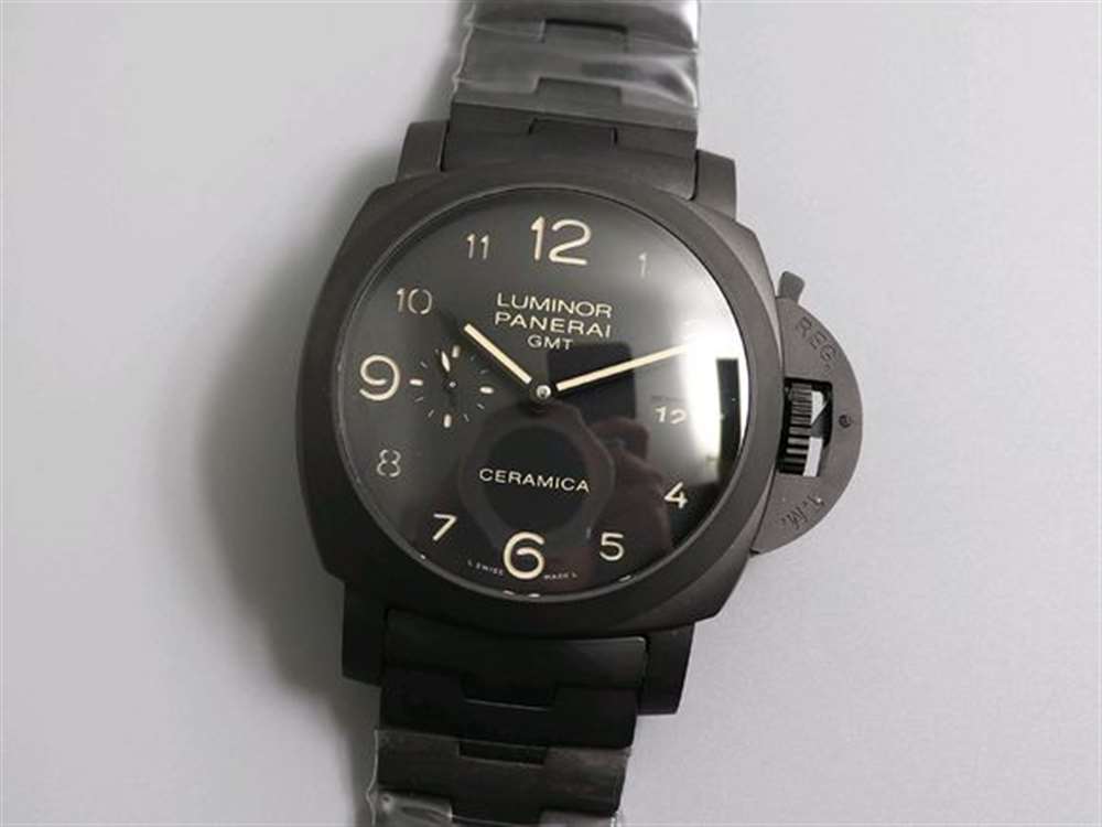 全黑陶瓷腕表VS厂V2版沛纳海438评测对比  第2张