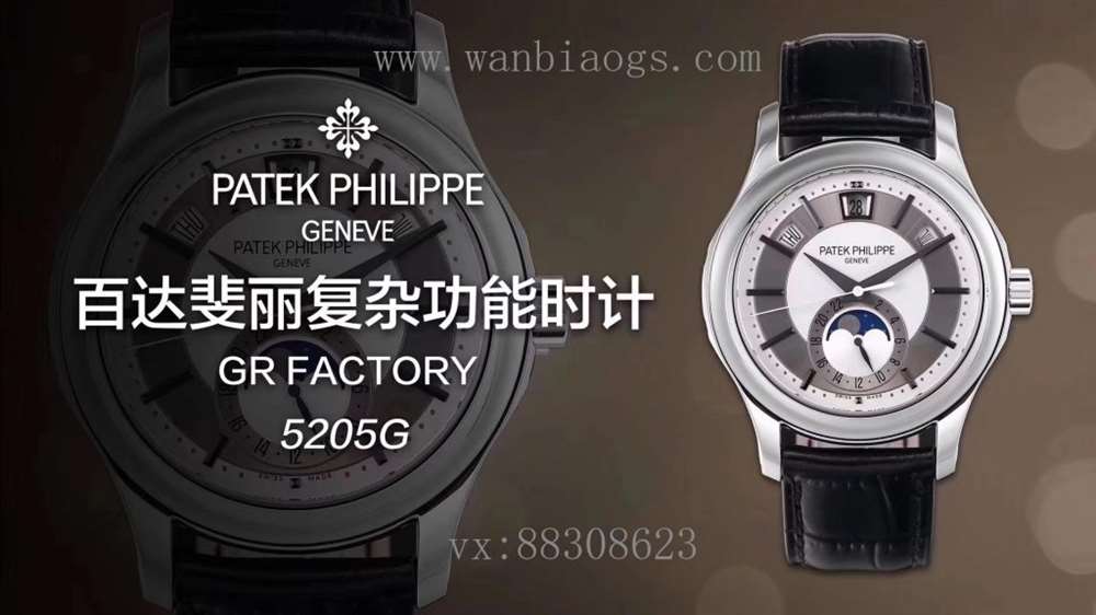GR厂百达翡丽复杂功能系列腕表5205G-013评测 第3张