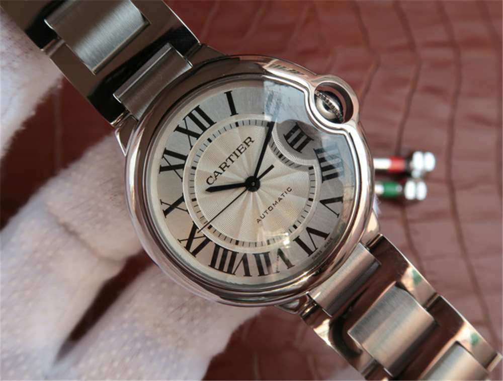 v6厂卡地亚36mm蓝气球系列blueballon白色款自动机械机芯w6920046无