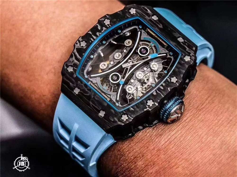 JB厂理查德米勒RM53-01升级版对比其他厂细节评测 第1张