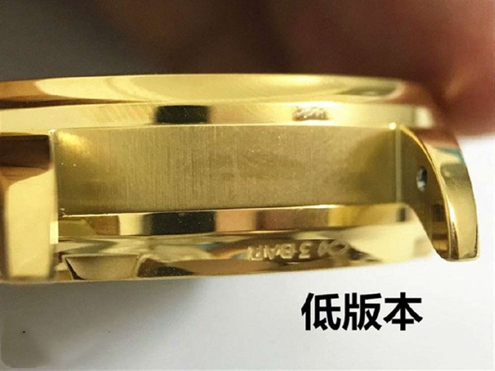 ZF厂万国V5葡七黄金版对比低版本有什么区别? 第3张