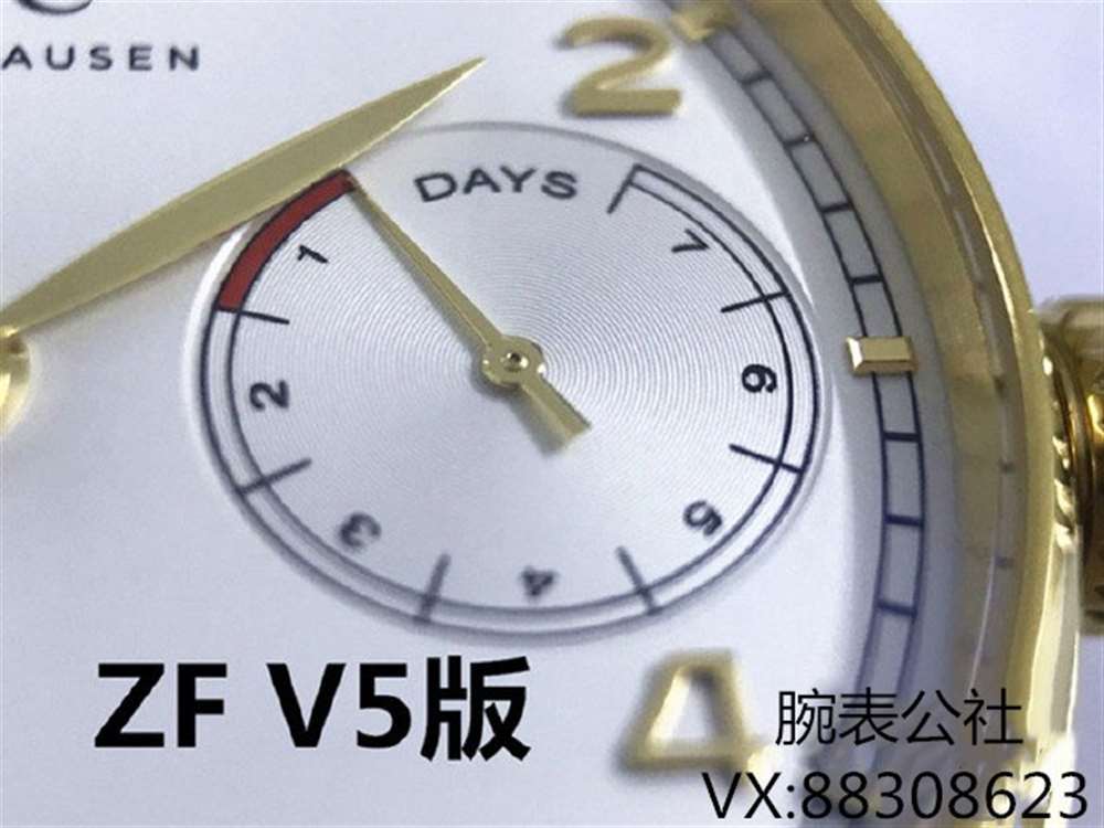 ZF厂万国V5葡七黄金版对比低版本有什么区别? 第10张
