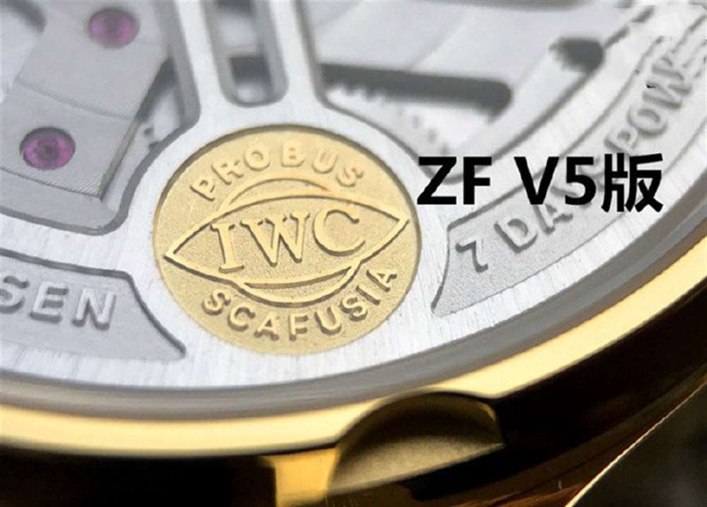 ZF厂万国V5葡七黄金版对比低版本有什么区别？  第14张