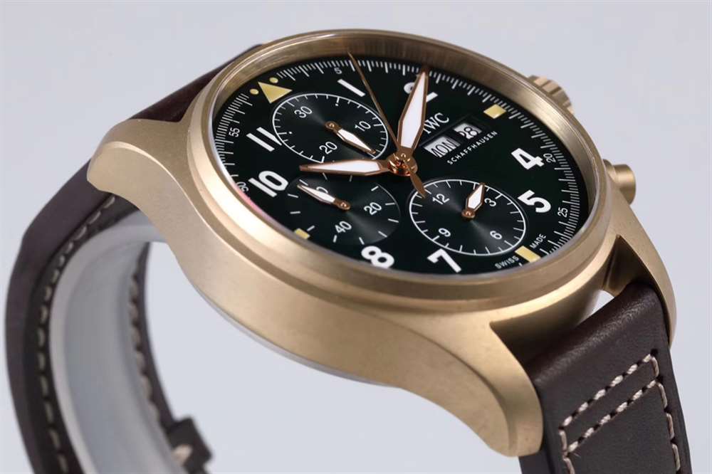ZF厂万国青铜计时IW387902测评-用不掉色的青铜腕表