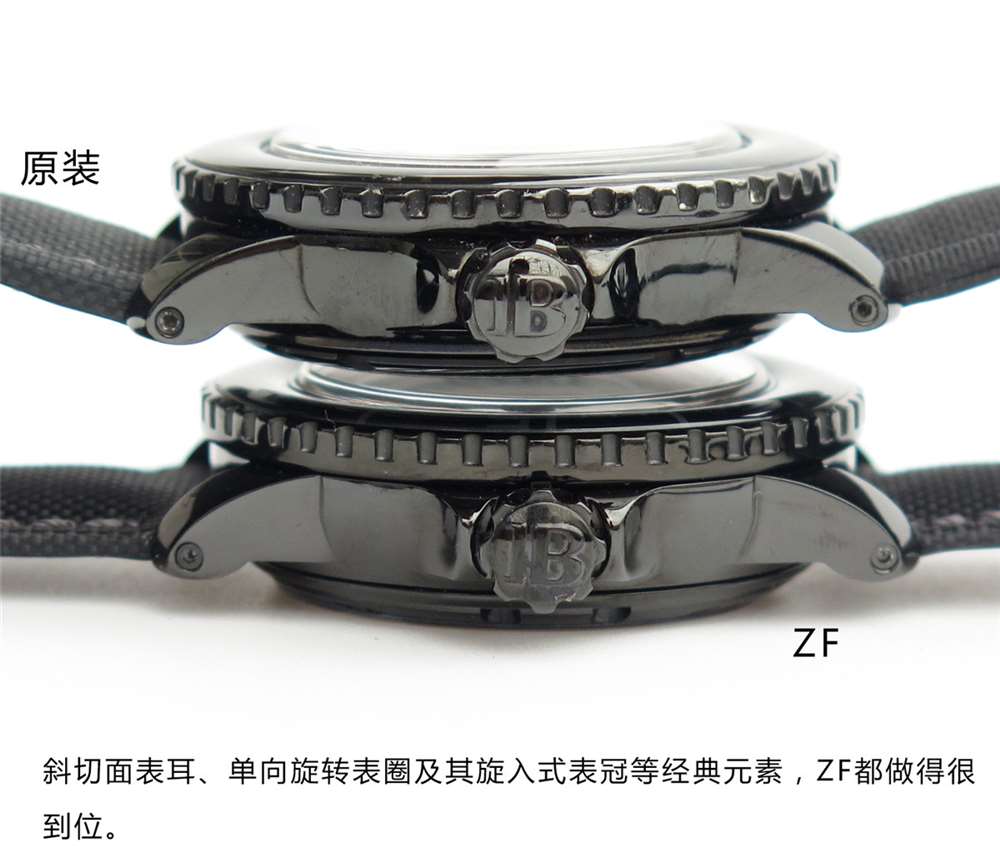 ZF厂宝珀五十噚黑武士5015-11c30-52对比正品评测 第9张