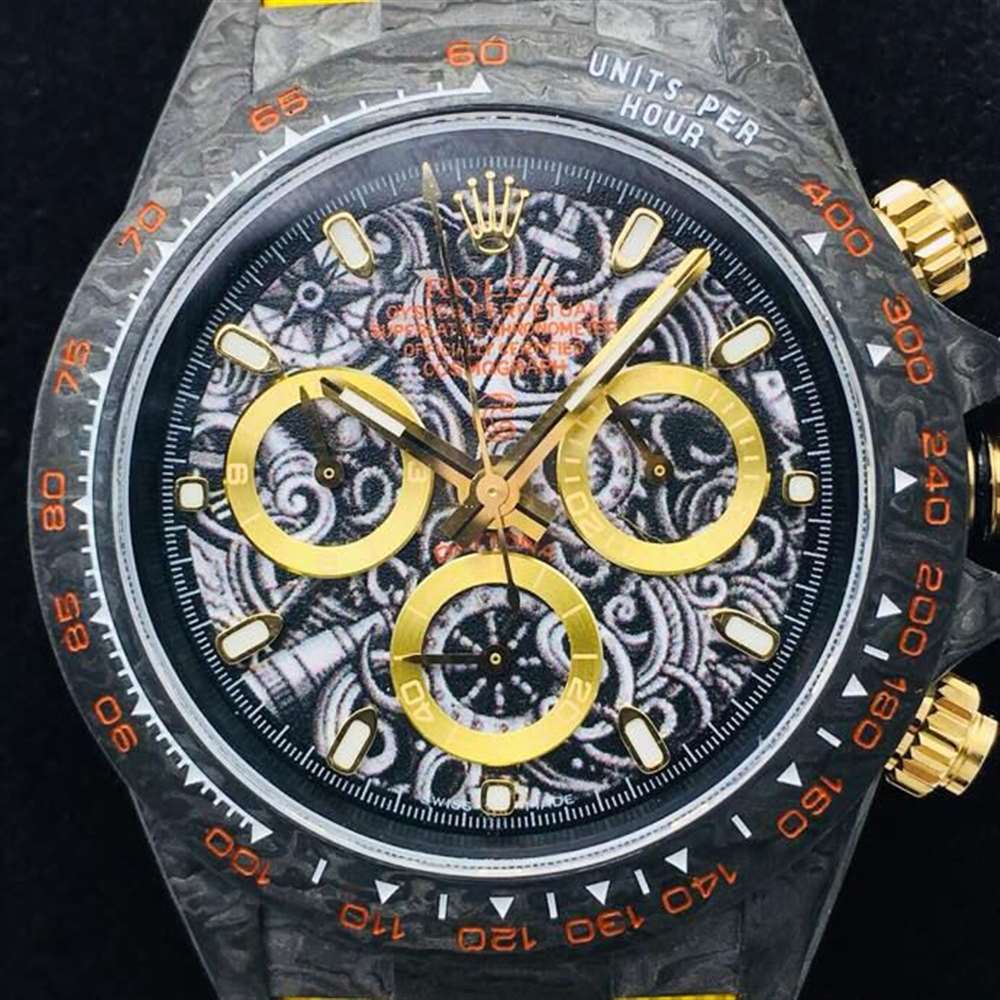 WWF厂劳力士迪通拿碳纤维腕表做工评测  第22张