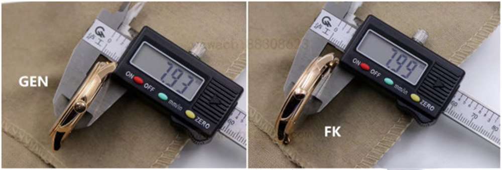 FK厂美度贝伦赛丽系列M027.407玫瑰金复刻表对比正品评测 第5张