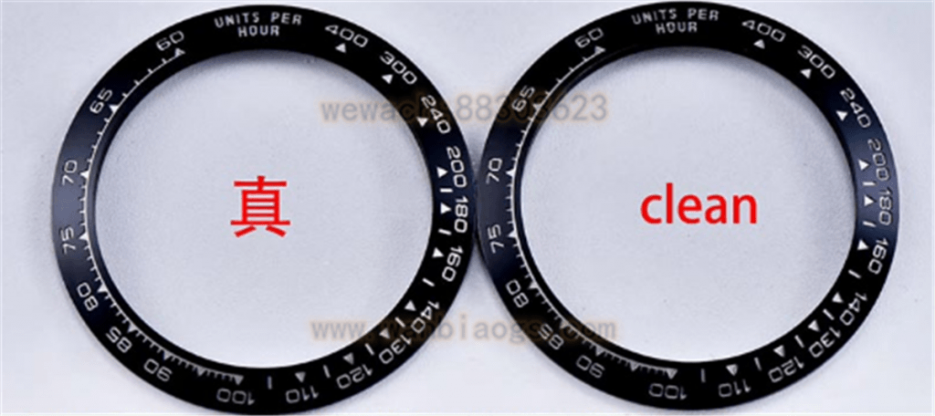 clean厂劳力士c圈口是否掉色,对比正版怎么样? 第2张