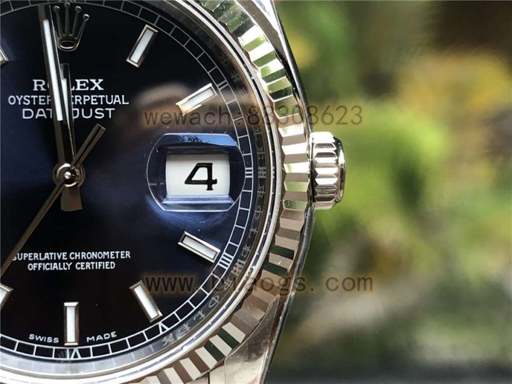 AR厂劳力士V3版日志116234蓝盘复刻表做工评测-实拍展示 第3张
