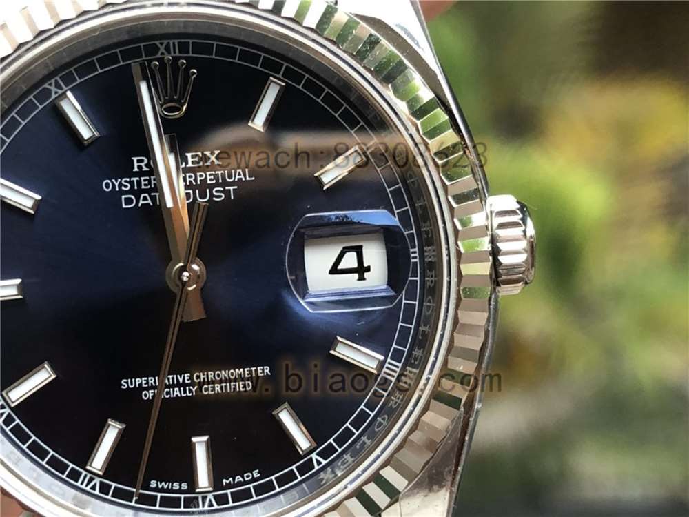 AR厂劳力士V3版日志116234蓝盘复刻表做工评测-实拍展示 第4张