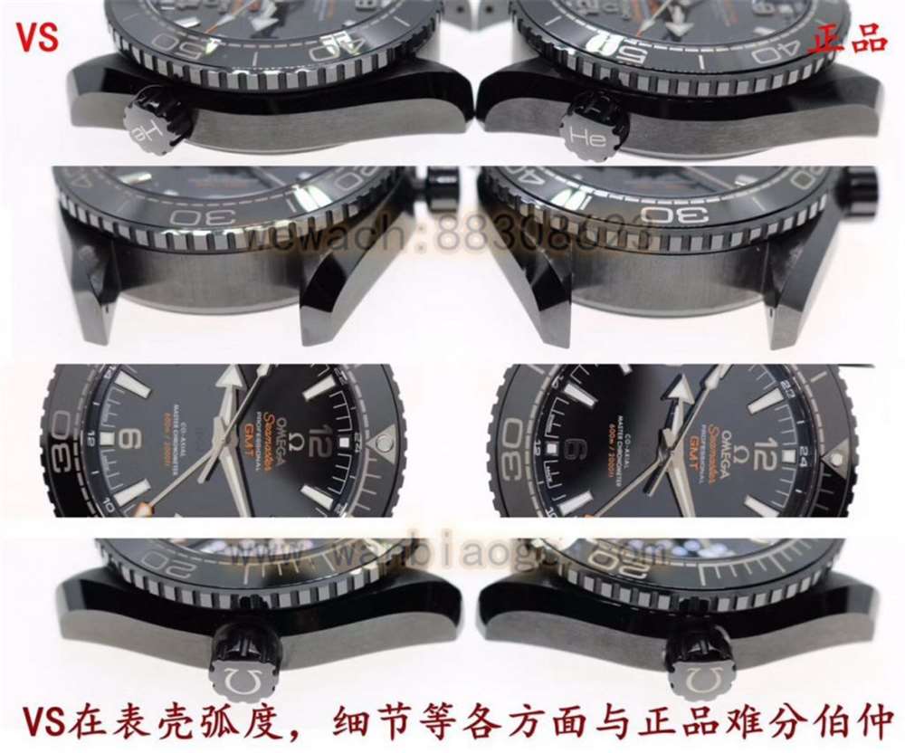 VS厂欧米茄深海之黑复刻表做工评测-实拍展示 第8张